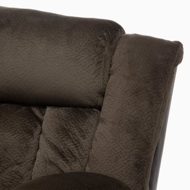 SOFÁ SECCIONAL DANIELS 5 CUERPOS TERCIOPELO MODERNO RECLINABLE DESMOND - 7