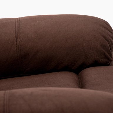 BERGER DANIELS 98060R 1 CUERPO TERCIOPELO CAFE RECLINABLE MODERNO MARTELL ELEPHANT - 10
