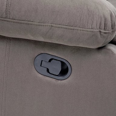 SOFÁ 3 CUERPOS RECLINABLE CLÁSICO MARTELL GRIS 98060SGR - 7
