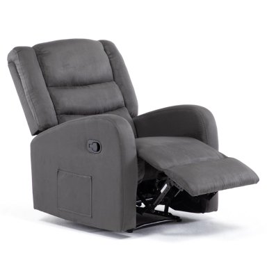 BERGER DANIELS FG98013MGR TERCIOPELO GRIS MASAJEADOR RECLINABLE CONTROL REMOTO - 6