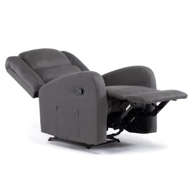 BERGER DANIELS FG98013MGR TERCIOPELO GRIS MASAJEADOR RECLINABLE CONTROL REMOTO - 7