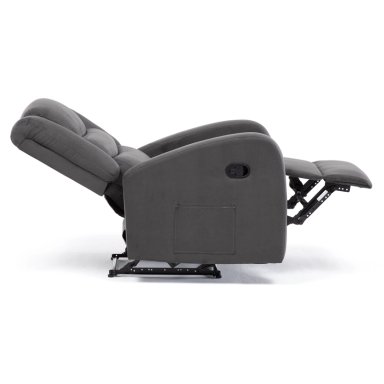 BERGER DANIELS FG98013MGR TERCIOPELO GRIS MASAJEADOR RECLINABLE CONTROL REMOTO - 10