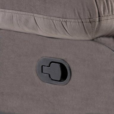 SOFÁ 3 CUERPOS RECLINABLE CLÁSICO MARTELL MARRÓN 98060S - 4
