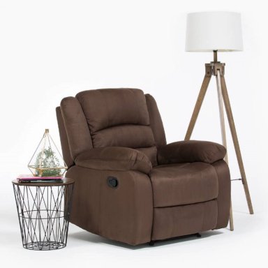 LIVING SOFÁ 3 CUERPOS RECLINABLE MARTELL CAFÉ + 2 BERGERS 98060 - 10