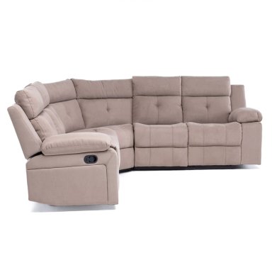 SOFÁ SECCIONAL RECLINABLE LIVING ARIZONA BEIGE SIN CONSOLA 8081KH - 10