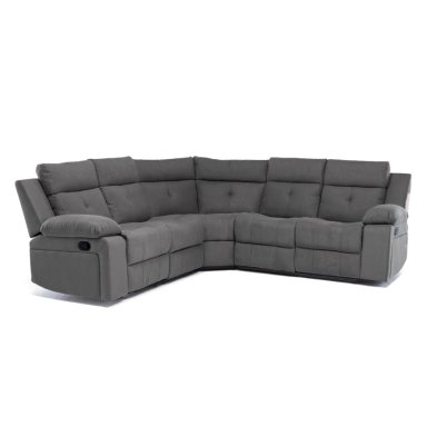 SOFÁ SECCIONAL RECLINABLE LIVING ARIZONA GRIS 8081GR - 6