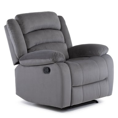 BERGER RECLINABLE MODERNO GRIS NEW MARTELL 8040RFFGR - 5