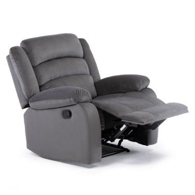 BERGER RECLINABLE MODERNO GRIS NEW MARTELL 8040RFFGR - 6