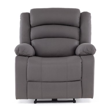 BERGER 1 CUERPO RECLINABLE ELÉCTRICO MODERNO GRIS NEW PRAGA 8041RFFGRPW - 2