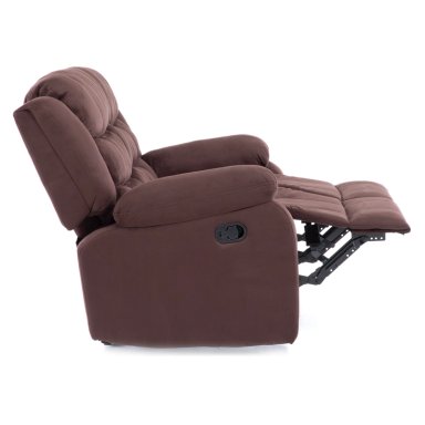 SOFA 2 CUERPOS RECLINABLE TRADICIONAL NORMAN CAFE  OSCURO 2011LFDBR - 13