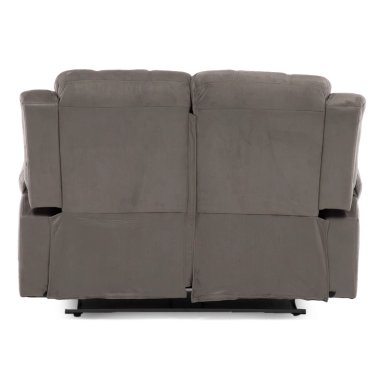 SOFA 2 CUERPOS RECLINABLE TRADICIONAL NORMAN GRIS 2011LFGR - 3