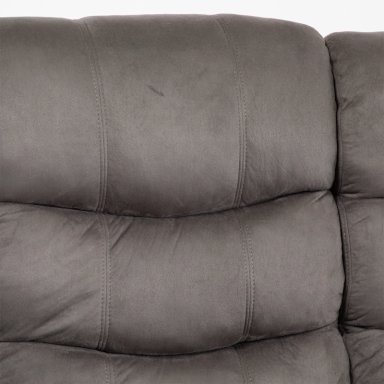 SOFA 2 CUERPOS RECLINABLE TRADICIONAL NORMAN GRIS 2011LFGR - 5