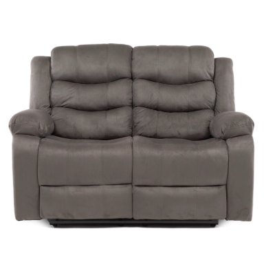 SOFA 2 CUERPOS RECLINABLE TRADICIONAL NORMAN GRIS 2011LFGR - 6