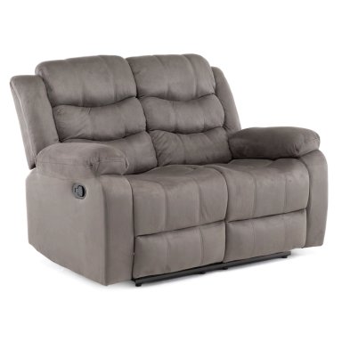 SOFA 2 CUERPOS RECLINABLE TRADICIONAL NORMAN GRIS 2011LFGR - 7