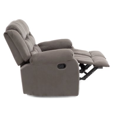 SOFA 2 CUERPOS RECLINABLE TRADICIONAL NORMAN GRIS 2011LFGR - 13