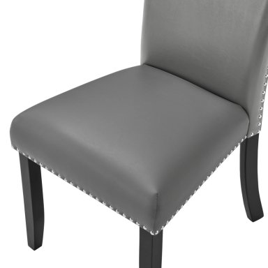 JUEGO DE COMEDOR 6 SILLAS MODERNO MOON MARMOL GRIS D6058 - 10