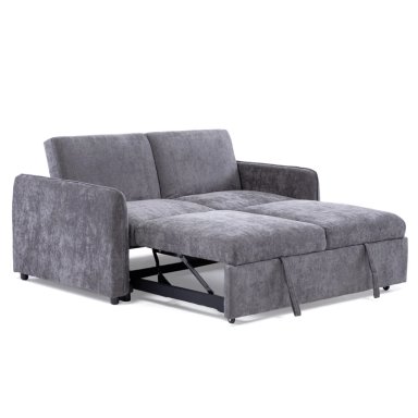 SOFA CAMA 2 CUERPOS MODERNO NEW DALLAS GRIS - 10