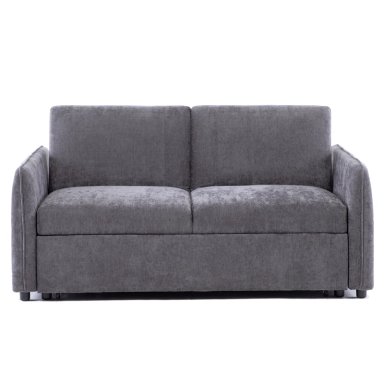 SOFA CAMA 2 CUERPOS MODERNO NEW DALLAS GRIS - 4