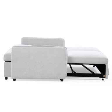 SOFA CAMA 2 CUERPOS MODERNO NEW DALLAS BEIGE - 3