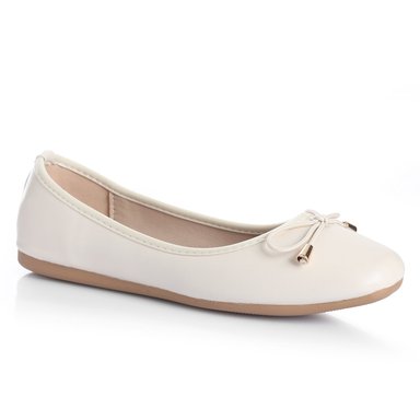 BALLERINA MUJER VIA UNO CREMA 22601510 - 4