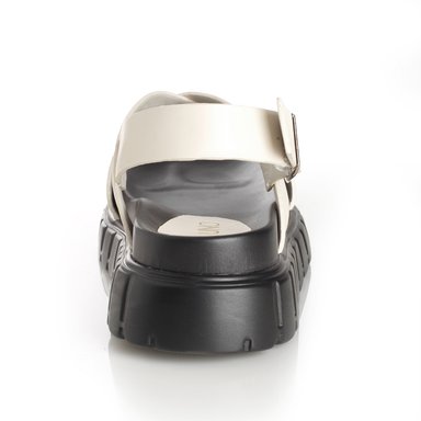 SANDALIA MUJER VIA UNO BEIGE 22641604 - 2