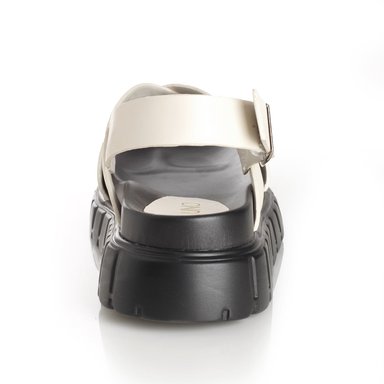 SANDALIA MUJER VIA UNO BEIGE 22641604 - 2
