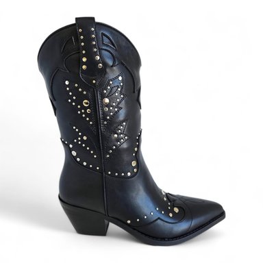 BOTA MUJER VIA UNO WESTWINTER MONTANA NEGRO - 1