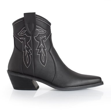 BOTIN MUJER VIA UNO WESTWINTER TUNDRA NEGRO - 1