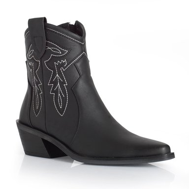 BOTIN MUJER VIA UNO WESTWINTER TUNDRA NEGRO - 4