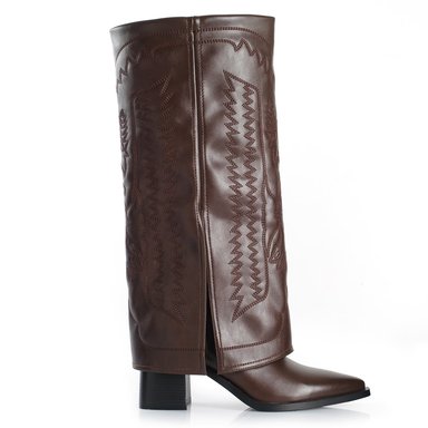 BOTA MUJER VIA UNO WESTWINTER GOLD MARRON - 1
