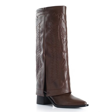 BOTA MUJER VIA UNO WESTWINTER GOLD MARRON - 4