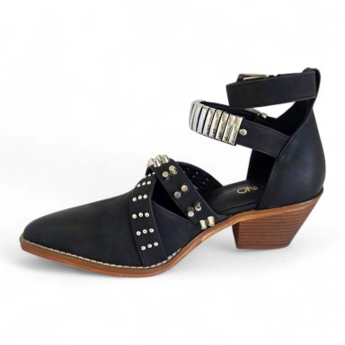 BOTIN MUJER VIA UNO WESTWINTER COYOTE NEGRO - 3