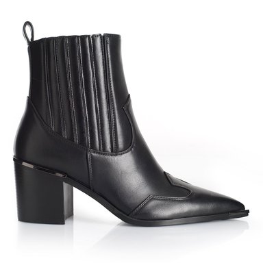 BOTIN MUJER VIA UNO WESTWINTER WEST NEGRO - 1