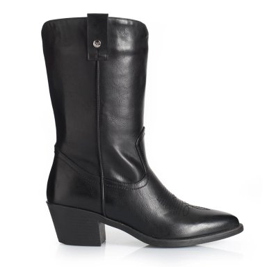 BOTA MUJER VIA UNO WESTWINTER SPUR NEGRO - 1