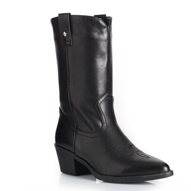 BOTA MUJER VIA UNO WESTWINTER SPUR NEGRO - 4