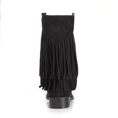 BOTIN MUJER VIA UNO WESTWINTER SILVER NEGRO - 2