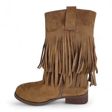 BOTIN MUJER VIA UNO WESTWINTER SILVER CAMEL - 5