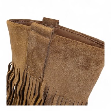 BOTIN MUJER VIA UNO WESTWINTER SILVER CAMEL - 6