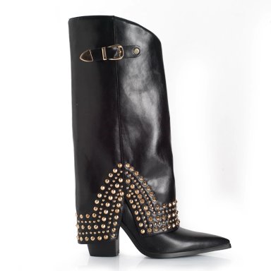 BOTA MUJER VIA UNO WESTWINTER BLIZZARD NEGRO - 1
