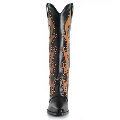 BOTA MUJER VIA UNO WESTWINTER YUKON NEGRO/CAMEL - 3