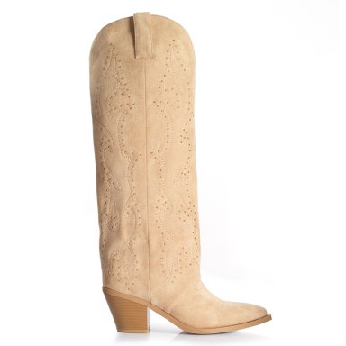 BOTA MUJER VIA UNO WESTWINTER NEVADA BEIGE - 1