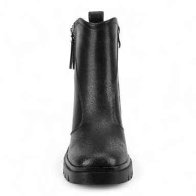 BOTIN MUJER VIA UNO WESTWINTER CAMEL NEGRO - 2