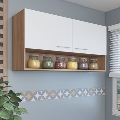 MUEBLE VEKKA HOME EVANDRO AEREO 1O5 CM MDP - 1