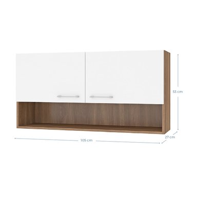 MUEBLE VEKKA HOME EVANDRO AEREO 1O5 CM MDP - 7