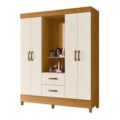 CLÓSET VEKKA HOME MOBI MDP BEIGE CAPELINA 4P 2C - 2