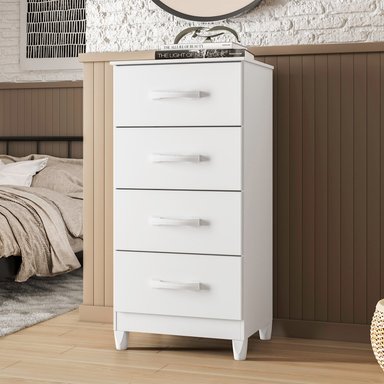 COMBO CLOSET VEKKA HOME MOBI 6 PUERTAS 2 CAJONES + COMODA 4 CAJONES BLANCO - 3