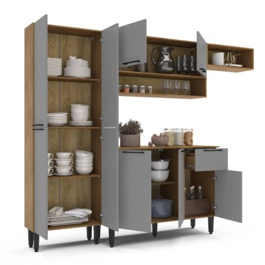 KIT VEKKA HOME MADRI COCINA GREY MDP - 4