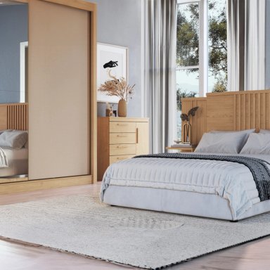 COMODA LILLE BROWN 3C 2P - 2