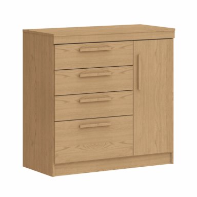 COMODA LILLE BROWN 3C 2P - 3