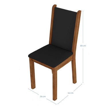JUEGO DE COMEDOR VEKKA HOME CELINE GRECO 4 SILLAS - 6